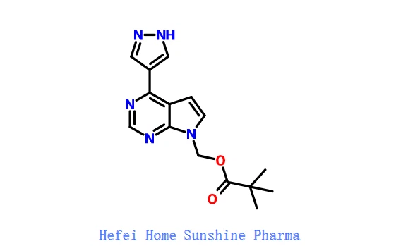 [4- (1H-Pirazol-4-il) -7H-pirolo [2,3-d] pirimidin-7-il] metil pivalat CAS 1146629-77-7
