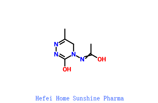 4-asetilamino-6-metil-3-okso-2,3,4,5-tetrahidro-1,2,4-triazin CAS 136738-23-3