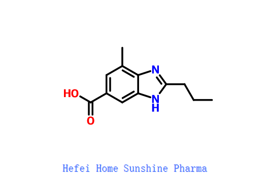 4-metil-2-n-propil-1H-benzimidazol-6-karboksilik kislota CAS 152628-03-0