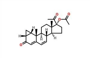 17-gidroksi-1a, 2a-metilenepregna-4,6-dien-3,20-dion asetat CAS 2701-50-0