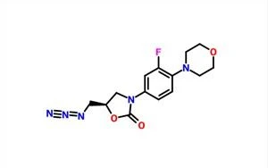 (R) -5- (Azidometil) -3- [3-floro-4- (4-morfolinil) fenil] -2-oksazolidinon CAS 168828-84-0