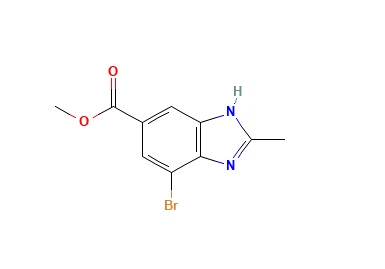 7-Bromo-2-metil-1H-benzoimidazol-5-karboksilik kislota CAS 2091562-05-7
